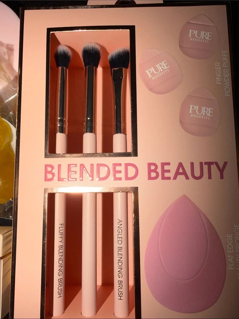 7-Pc Eye &Face Brush Set-Beauty Creations Baked Finish-Body Scrub-Brow Gel&More